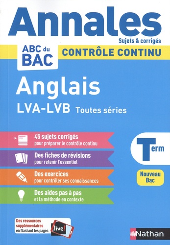 Anglais Lv1 Lv2 Et Lva Tle Toutes Series Clemence Arnette 9782091575230 Librairie Maarif Culture