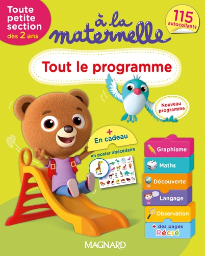 A La Maternelle Tout Le Programme Tps 2016 Des 2 Ans Michele Brossier 9782210750005 Librairie Maarif Culture
